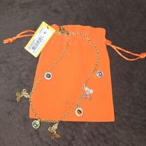 Kurt Geiger London Butterfly Charm Necklace 16"-18"